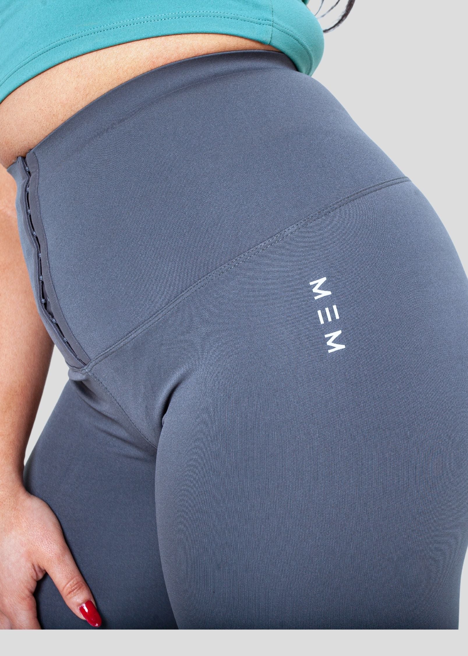 High Rise Corset Leggings-MEMFitness
