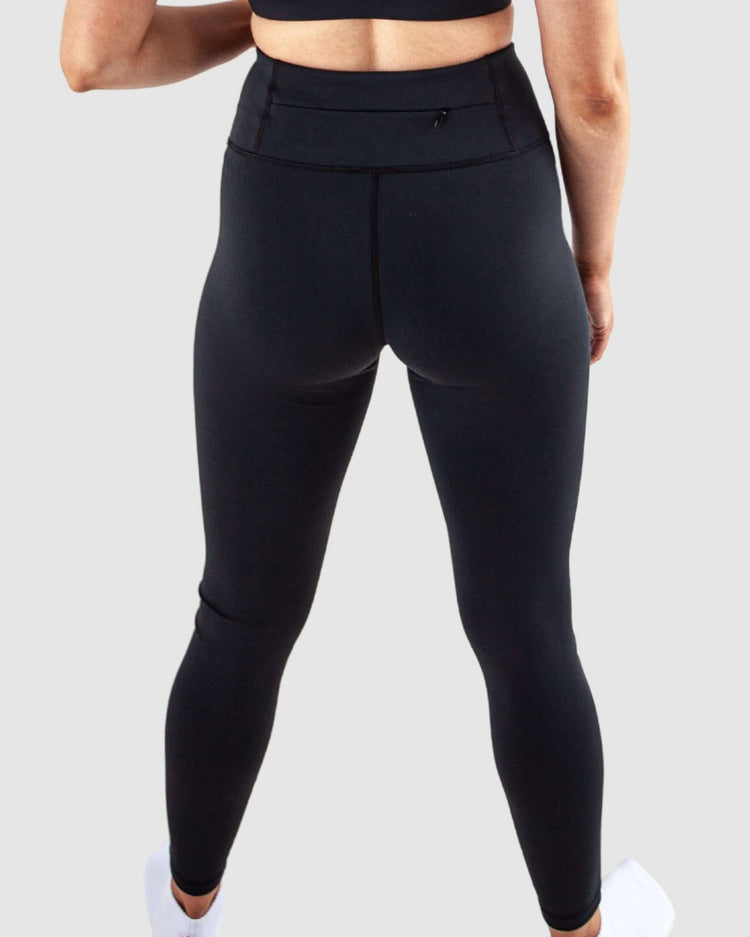 Black Acetate Leggings For Gym & Yoga Workout-MEMFitness