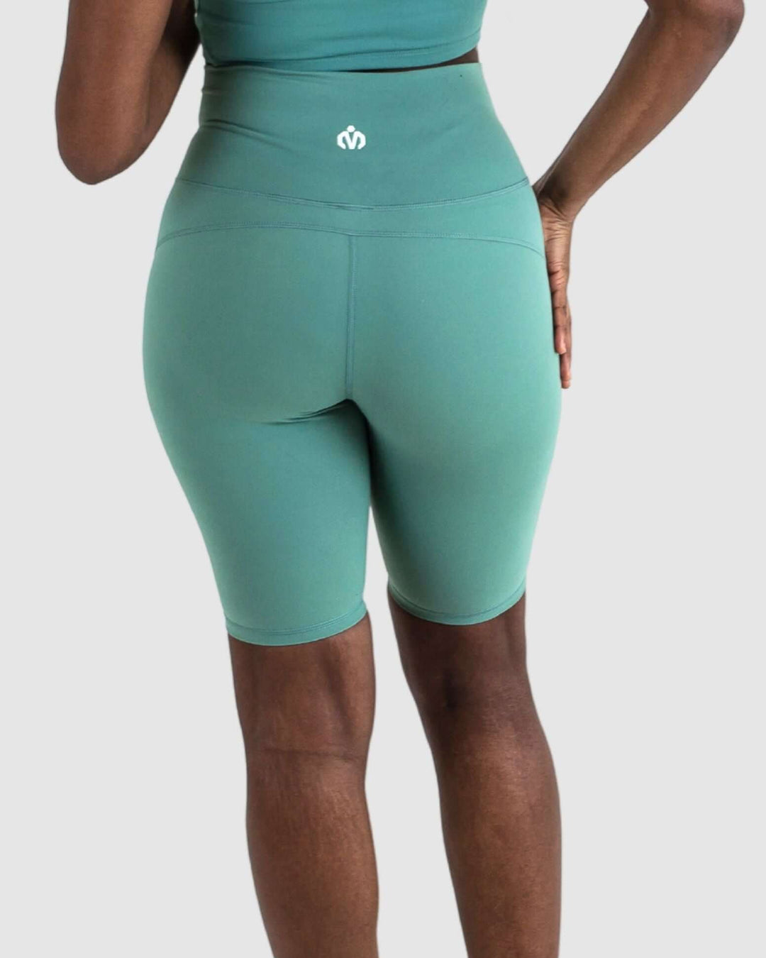 MEM Women 8" High Rise Biker Shorts-MEMFitness