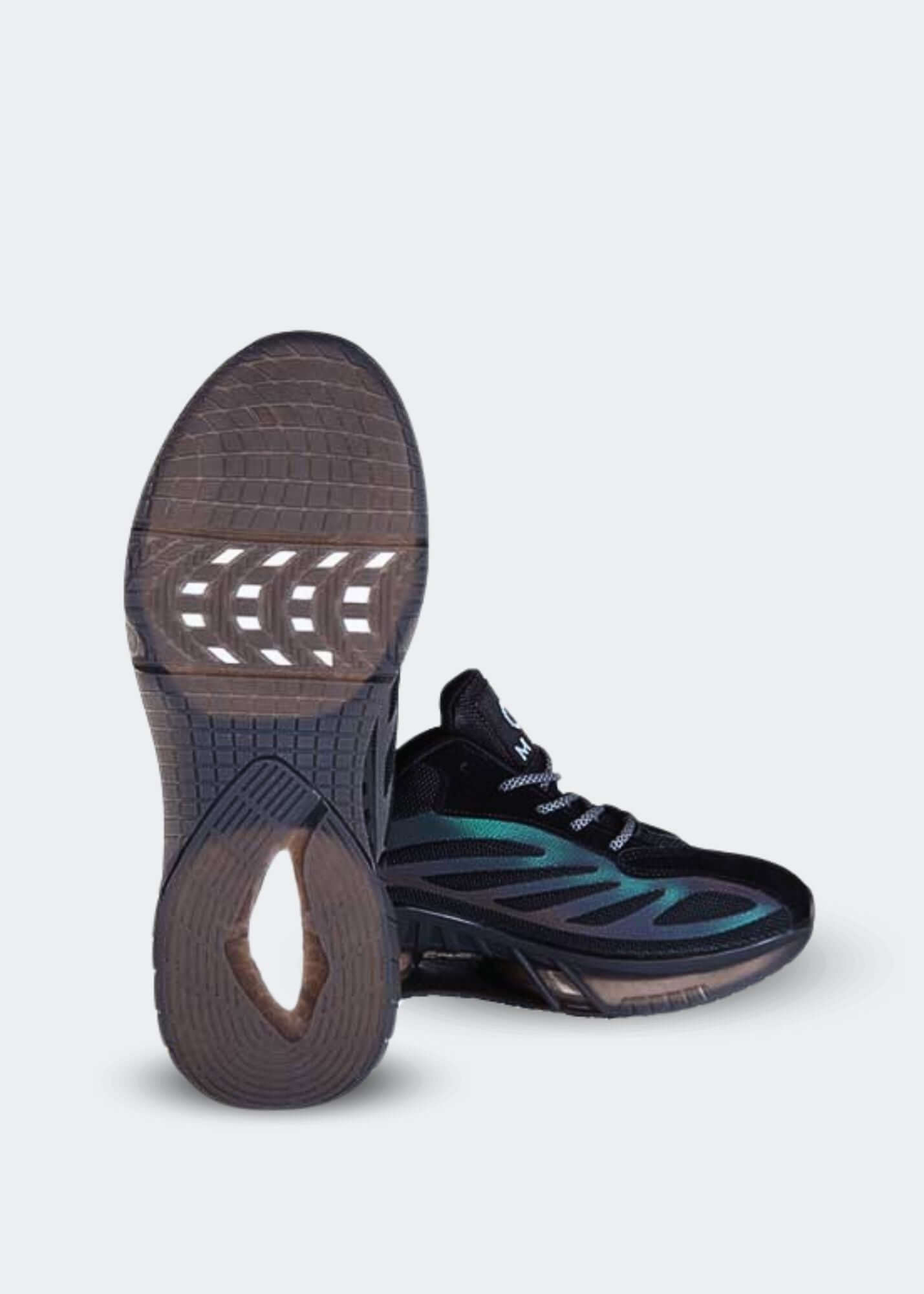 MEM Retro-Reflective Gym Shoes Black-MEMFitness