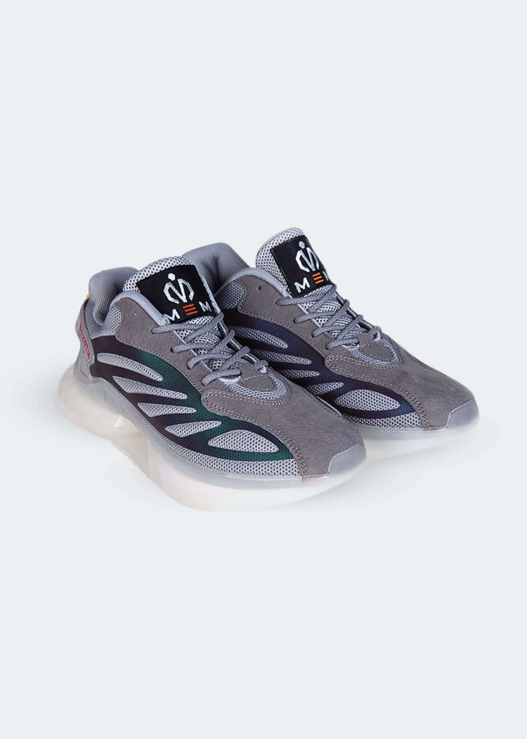 MEM Retro-Reflective Gym Shoes Grey-MEMFitness