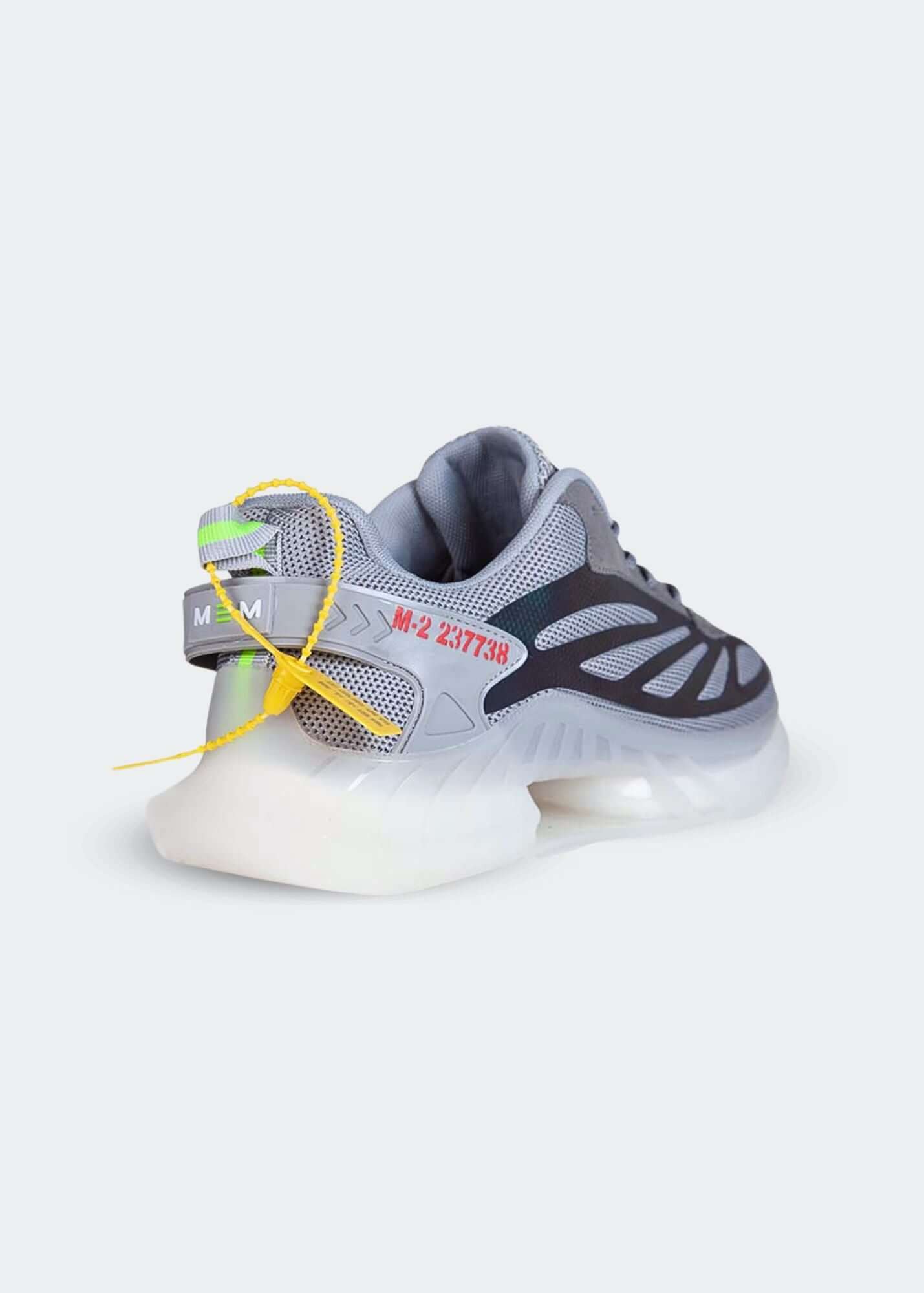 MEM Retro-Reflective Gym Shoes Grey-MEMFitness