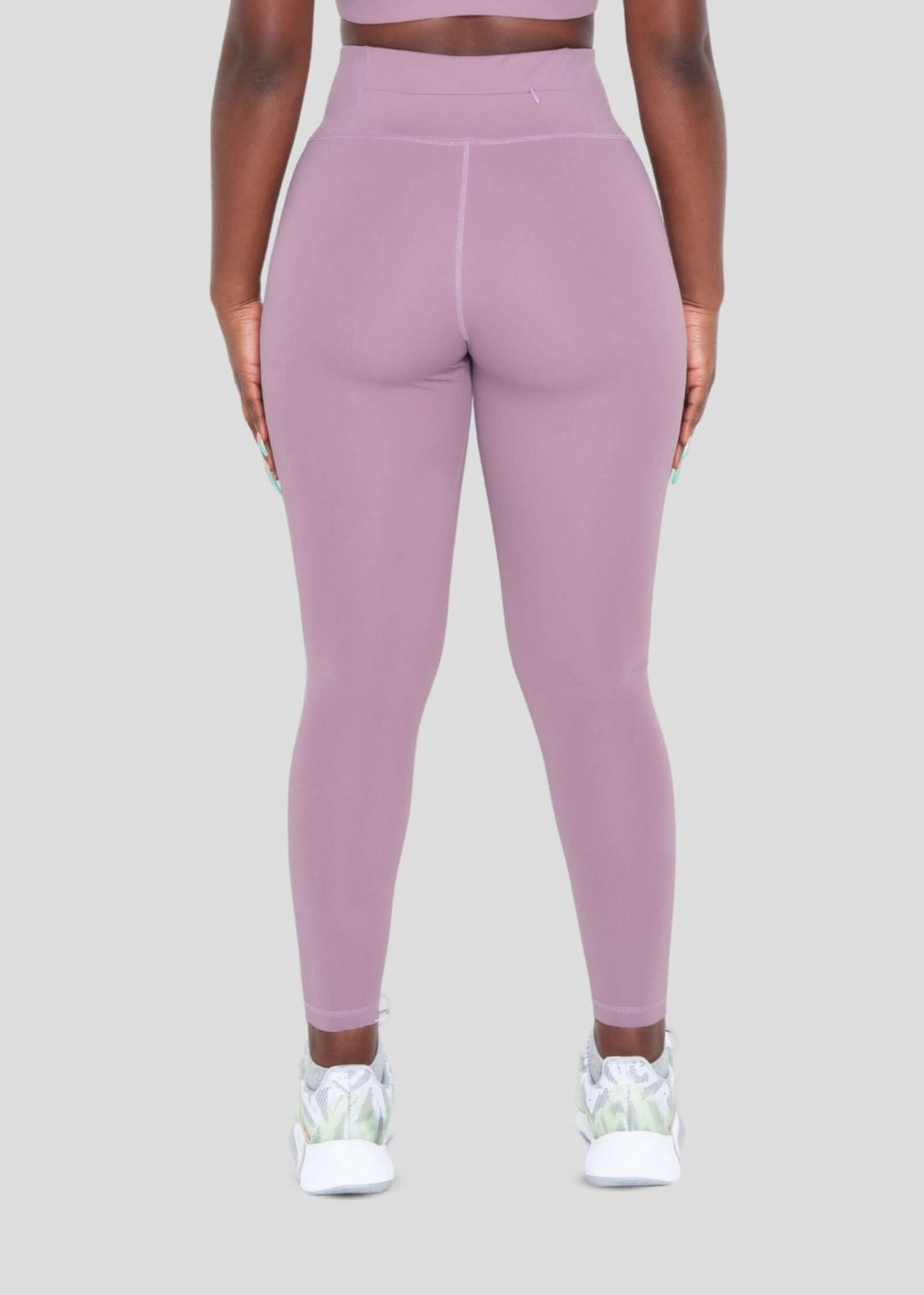 Orchid Acetate Leggings for Gym & Yoga Workout-MEMFitness