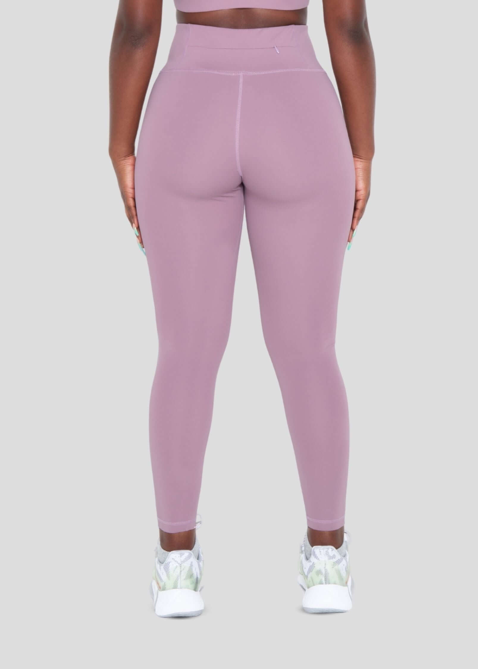 Orchid Acetate Leggings for Gym & Yoga Workout-MEMFitness