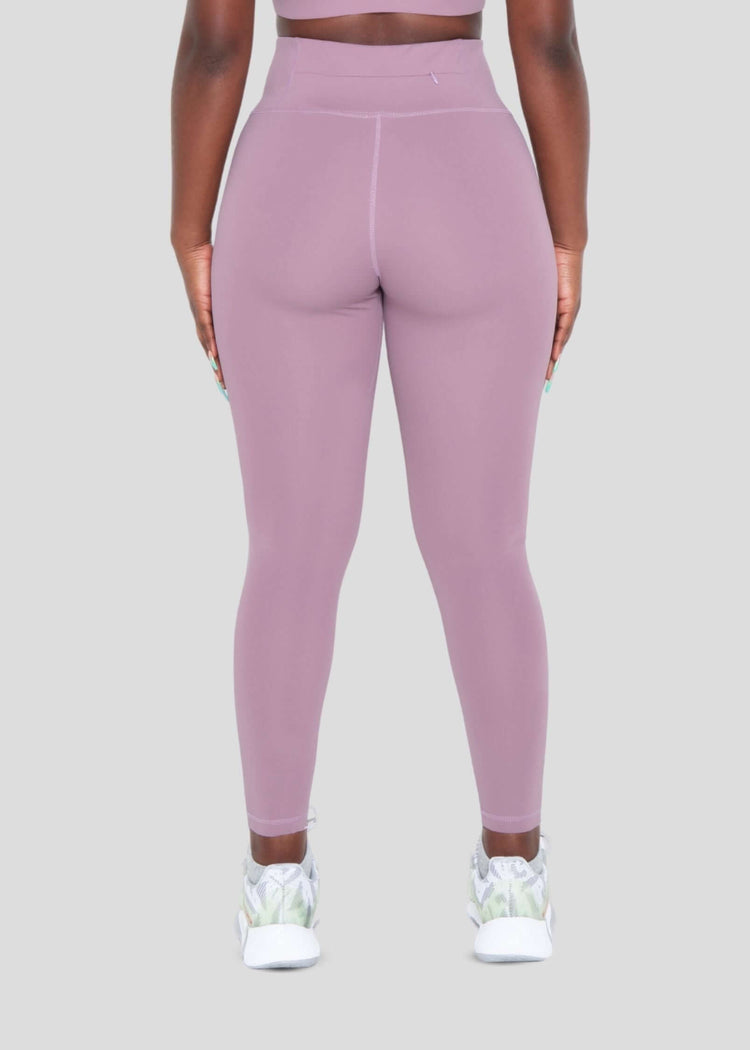 Orchid Acetate Leggings for Gym & Yoga Workout-MEMFitness
