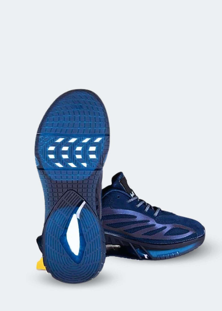 MEM Retro-Reflective Gym Shoes Navy Blue-MEMFitness