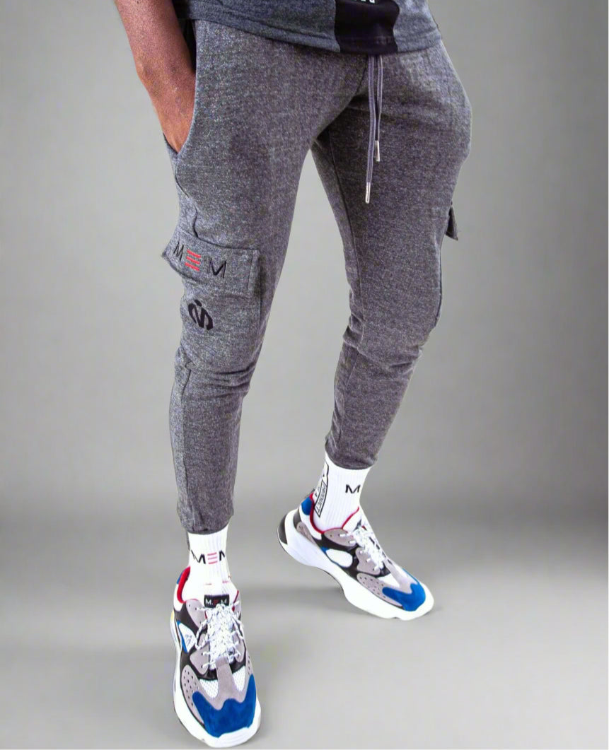 MEMFitness Utility French Terry Joggers Dark Grey-MEMFitness