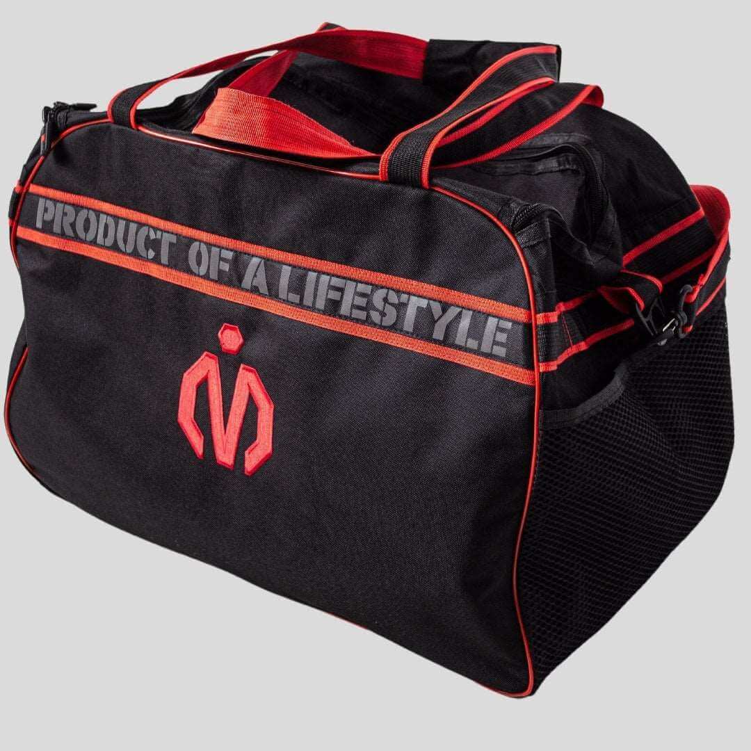 black big duffle bag for travelling and gym