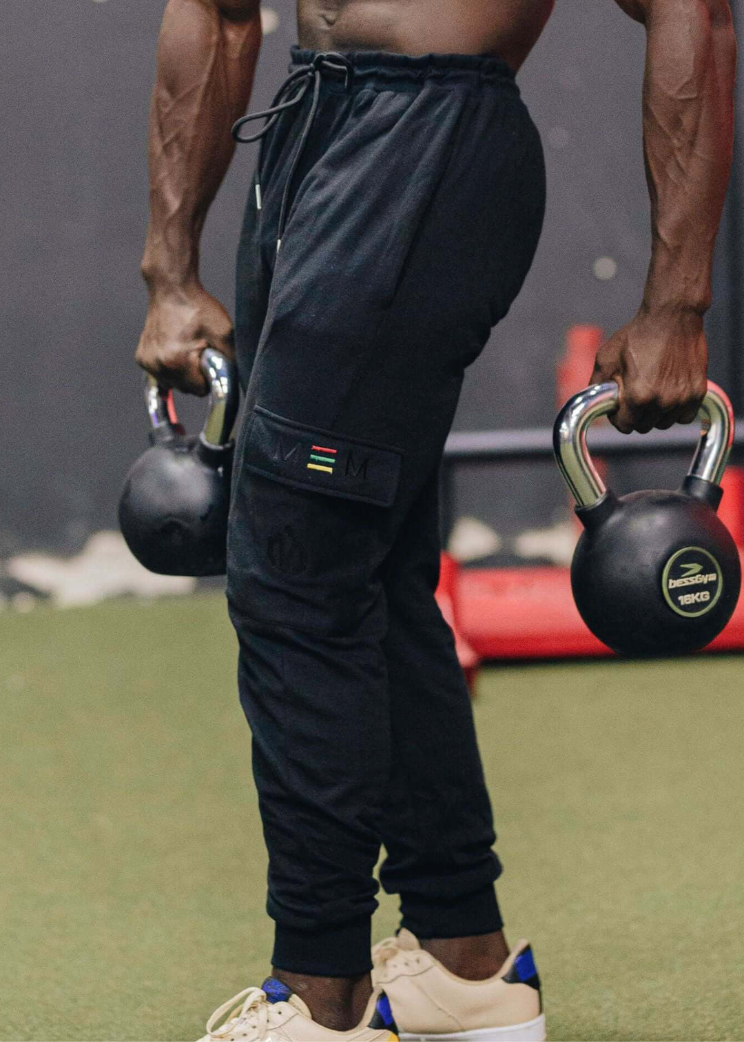 MEMFitness Utility Heritage French Terry Joggers Black-MEMFitness