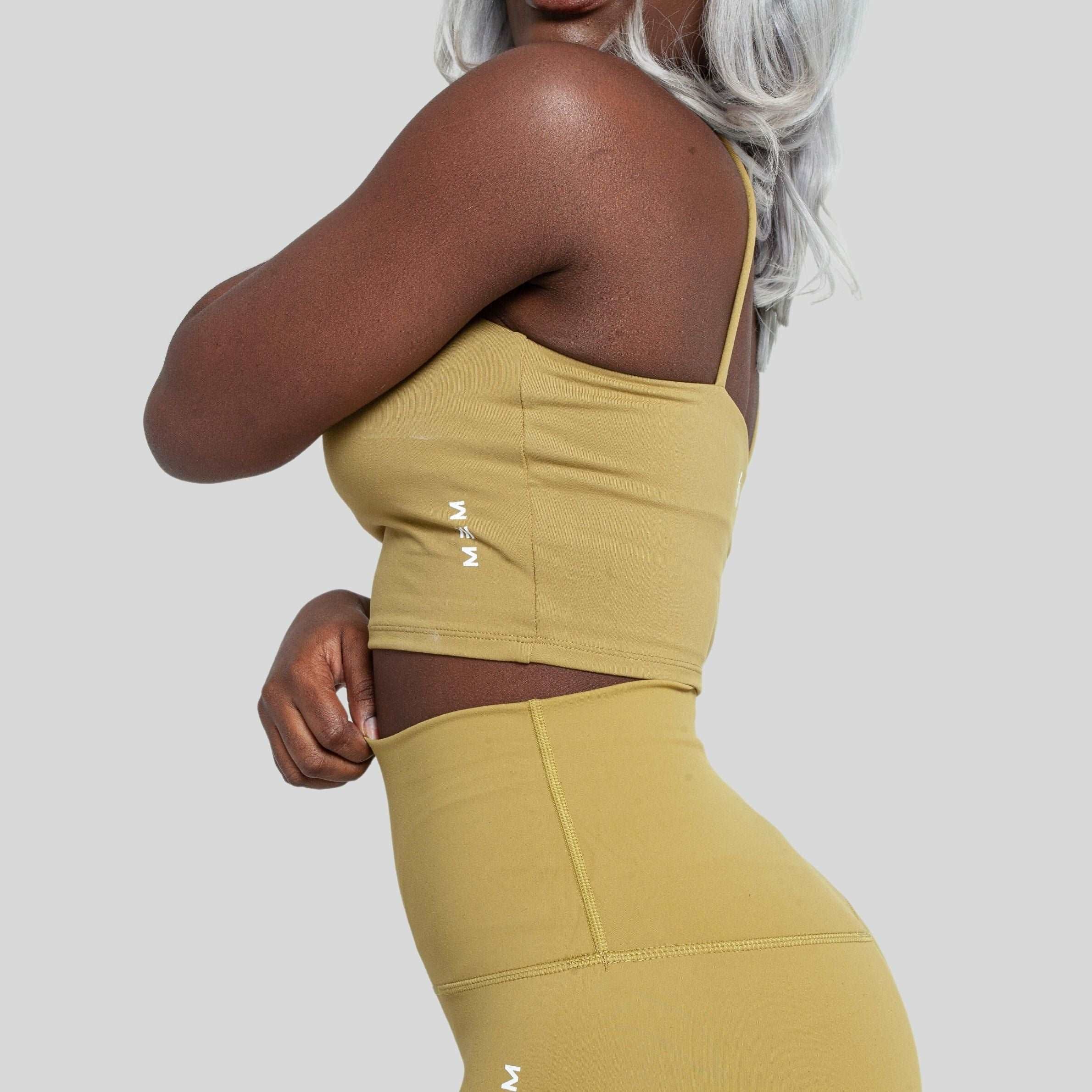 MEMFitness Power Vest Bra Mustard