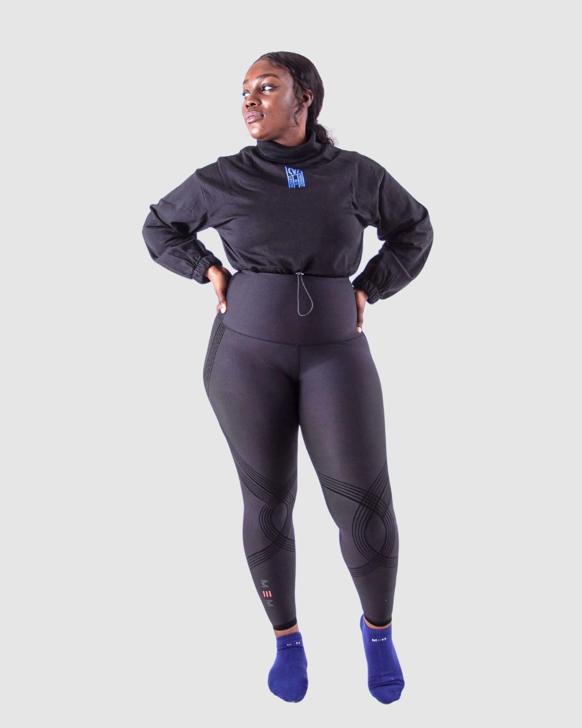 MEM High-Rise Seamless Shape-wear Leggings-MEMFitness