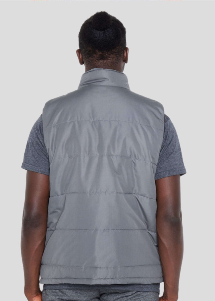 MEMFitness Armour Gilet Grey Waist Jacket-MEMFitness