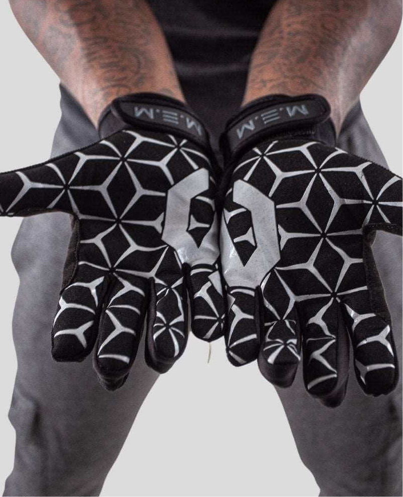 MEMFitness Cross-fit Gloves Black Grey
