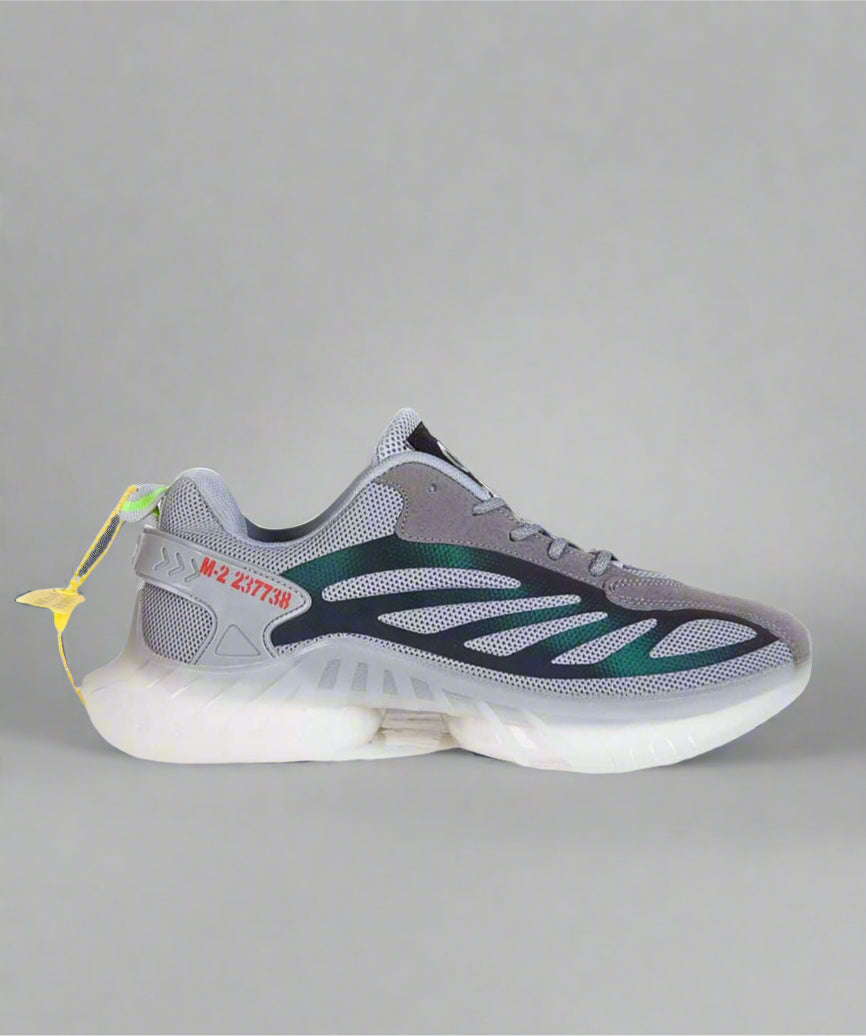 MEM Retro-Reflective Gym Shoes Grey-MEMFitness