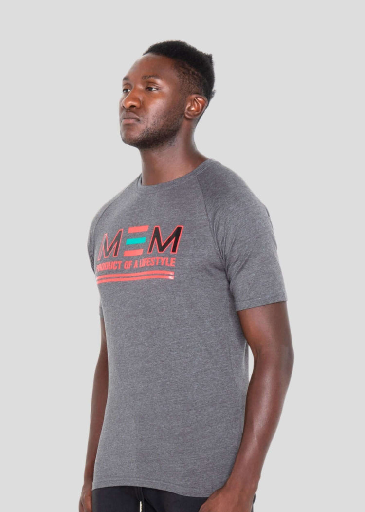 MEM Pol21 T-Shirt Dark Grey-MEMFitness