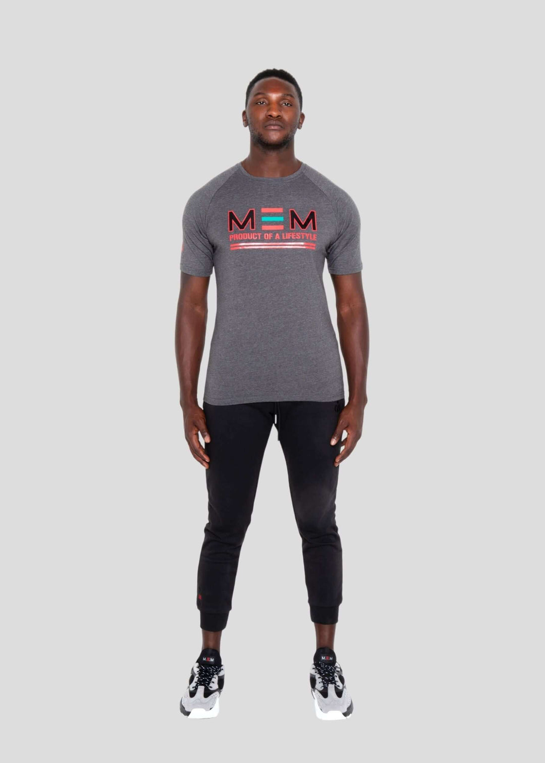 MEM Pol21 T-Shirt Dark Grey-MEMFitness