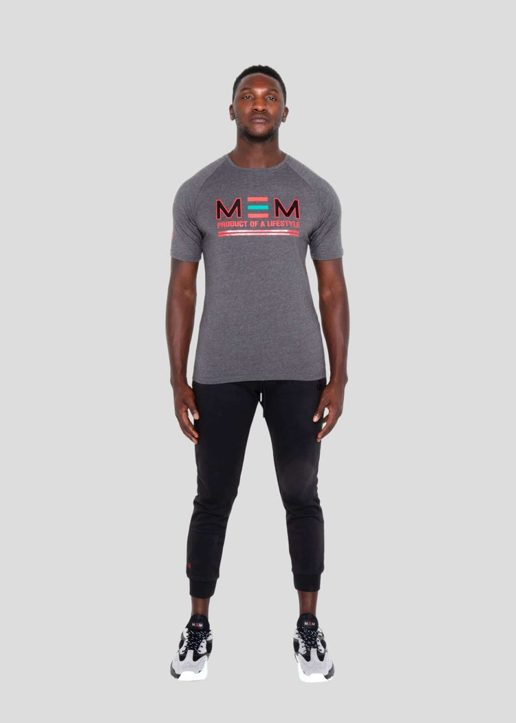 MEM Pol21 T-Shirt Dark Grey-MEMFitness