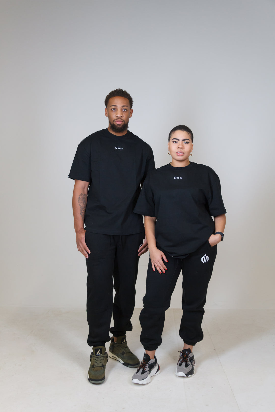 MEM 305G Heavyweight Oversized Tee -Black-MEMFitness