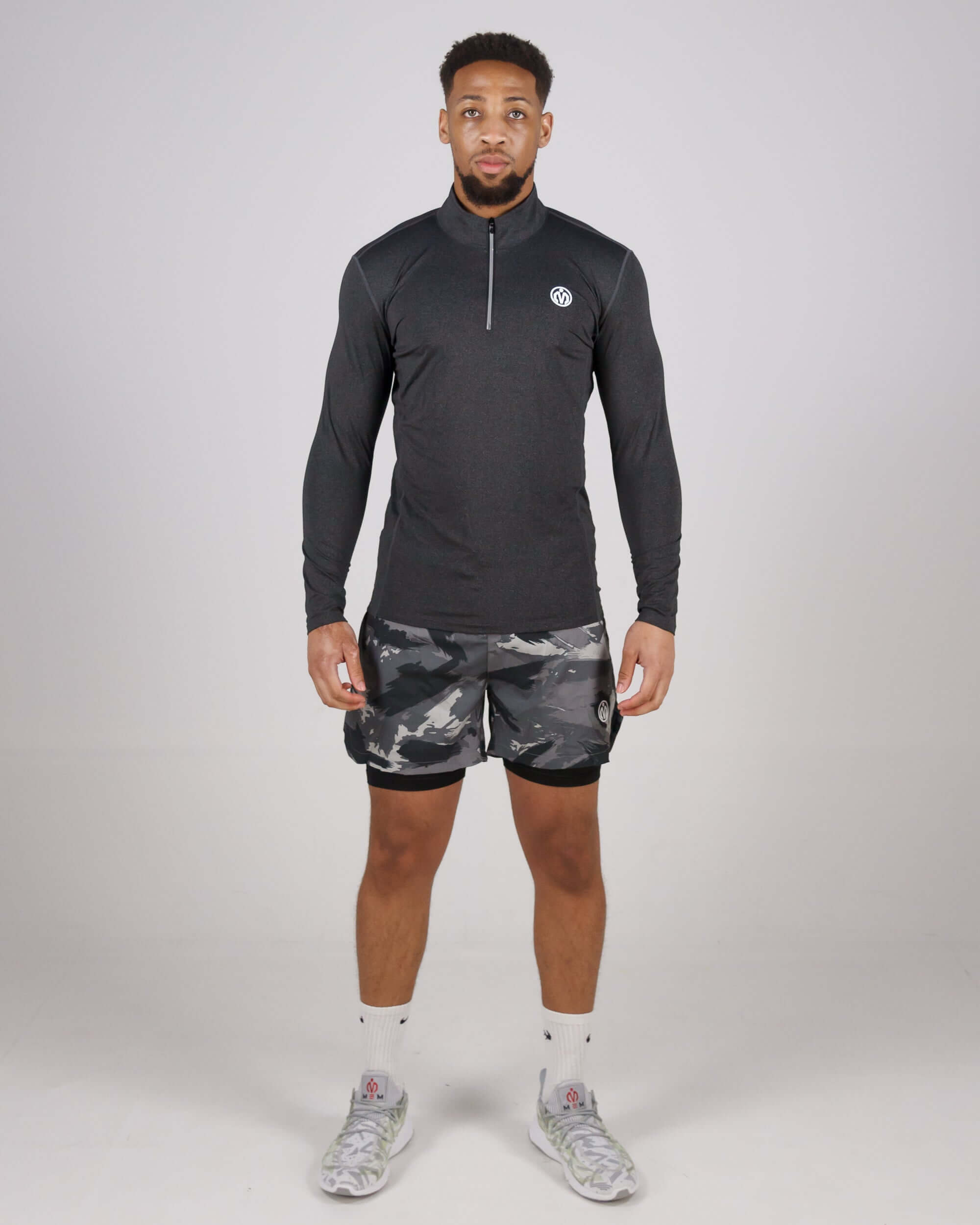 Pinnacle Dry-Fit Long Sleeve Half Zip Training Top-MEMFitness