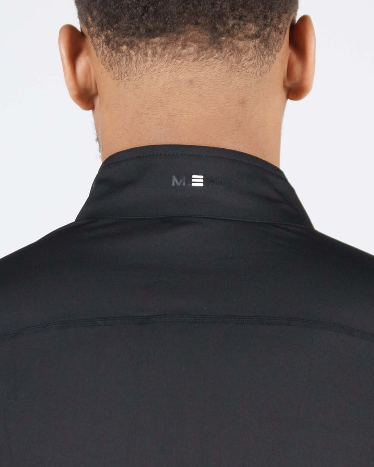 Pinnacle Dry-Fit Long Sleeve Half Zip Training Top-MEMFitness