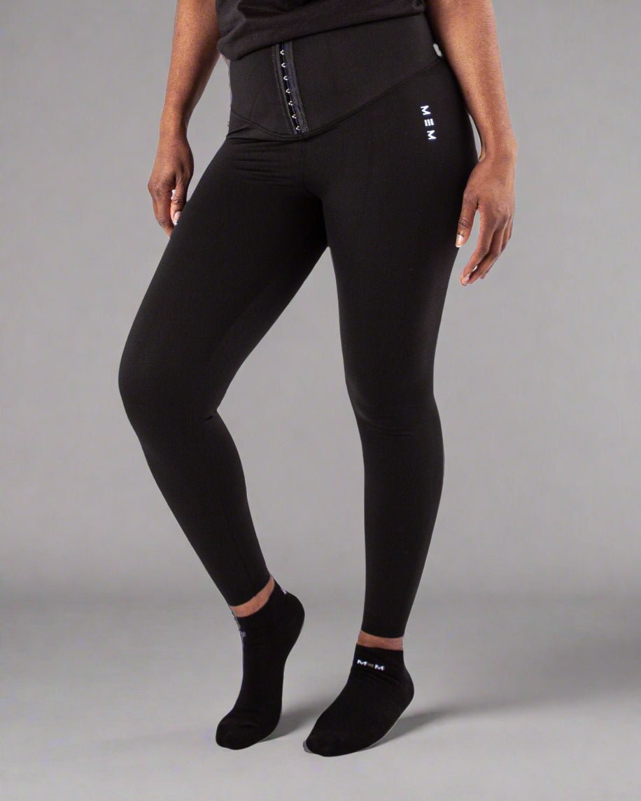 High Rise Corset Leggings - MEMFitness