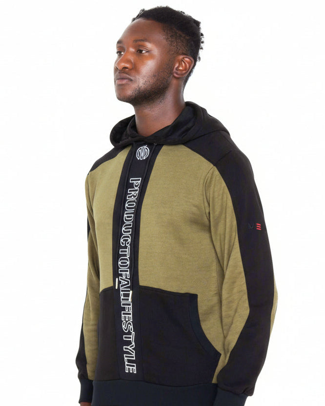 MEM - Panel Cut French Terry Hoodie - MEMFitness