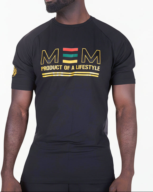 MEM Pol Heritage T-shirt Black - MEMFitness