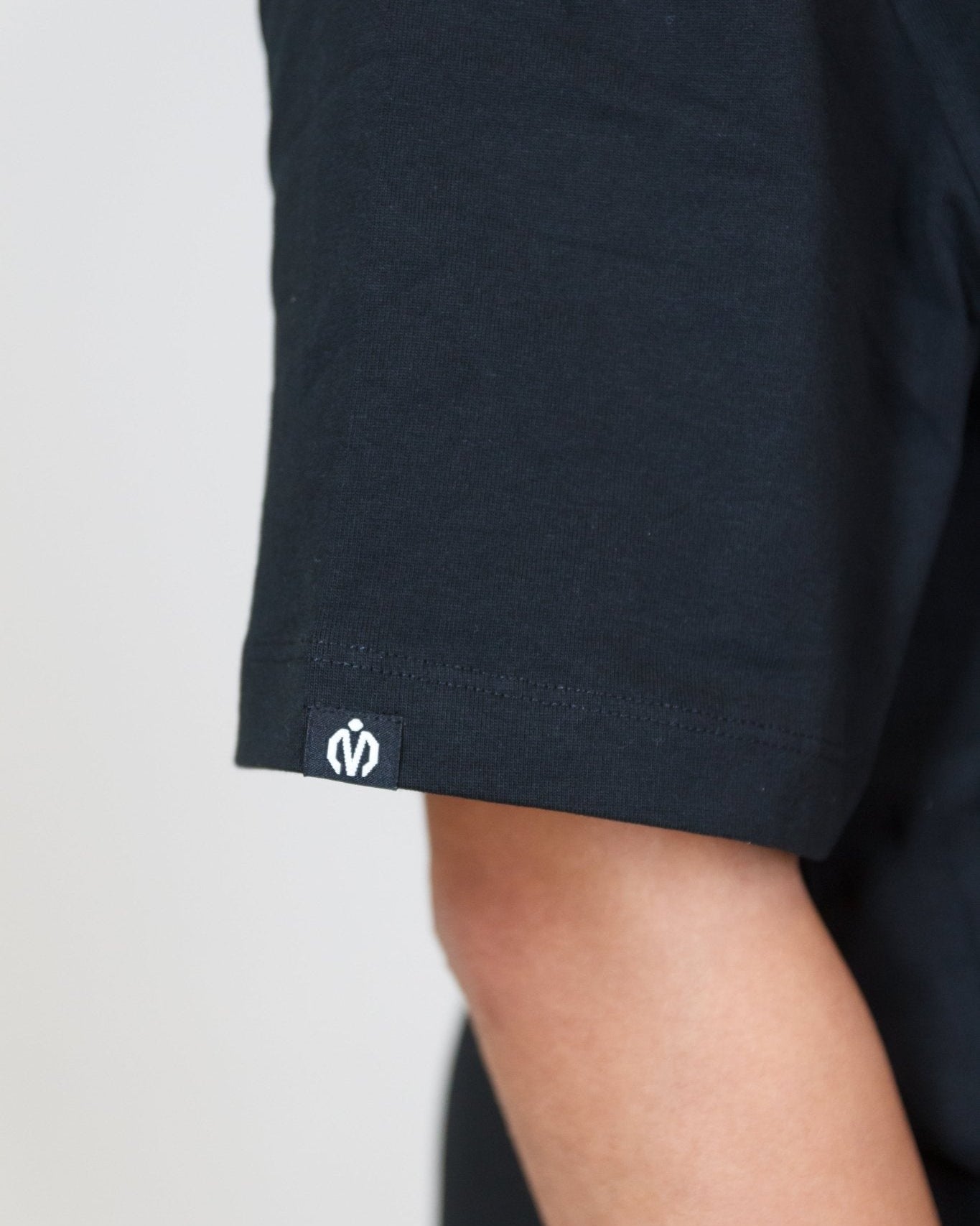 MEM Unisex 305G Heavyweight Oversized Tee - Black - MEMFitness