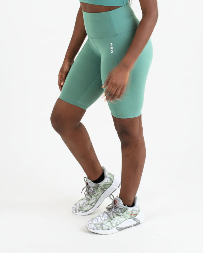 MEM Women 8" High Rise Biker Shorts - MEMFitness
