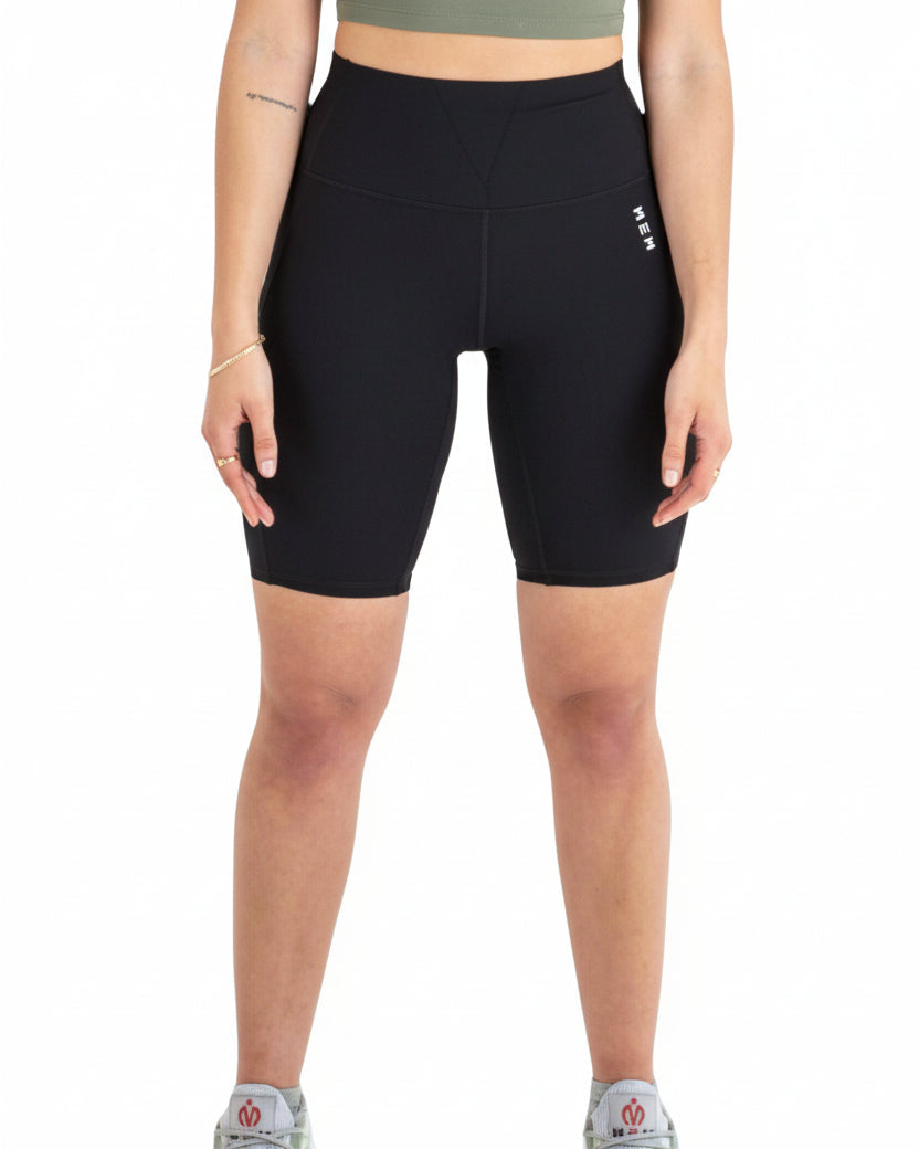 MEM Women 8" High Rise Biker Shorts - MEMFitness