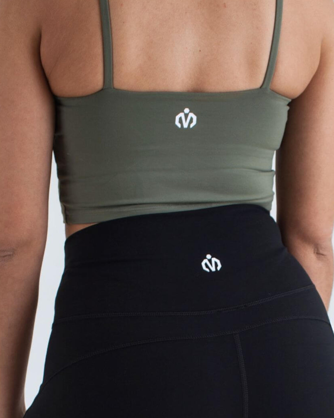 MEMFitness Power Vest Bra Olive Green - MEMFitness
