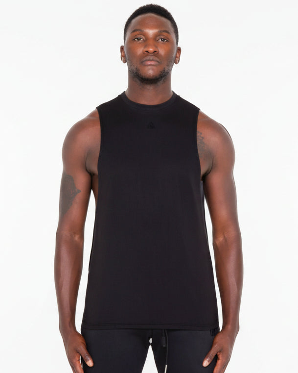 MEMFitness Sleeveless Training Tee Black - MEMFitness