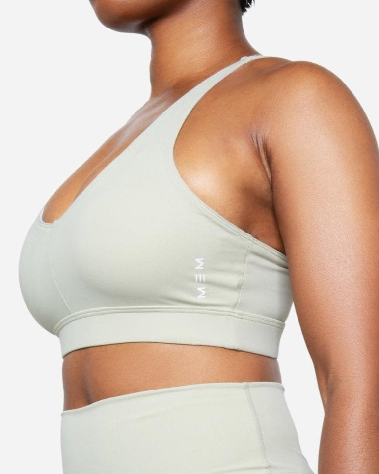 MEMFitness Training Sports Bra Light Green - MEMFitness