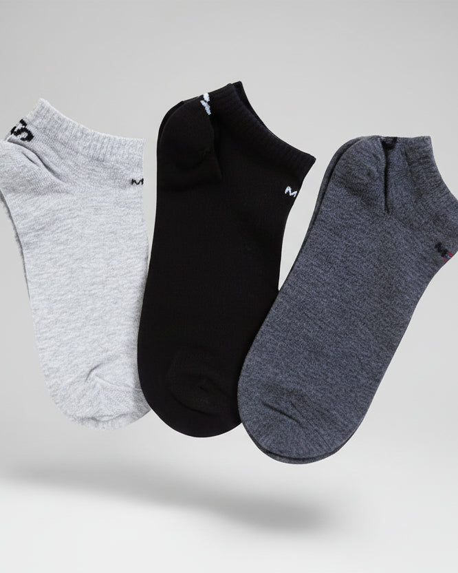 MEMFitness Unisex Gym Ankle Socks (Pack of 3) - MEMFitness