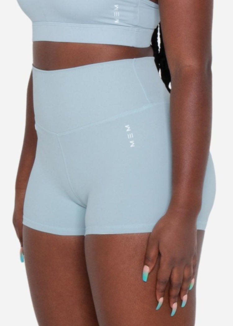 MEM 6" Bike Shorts BaBy Blue-MEMFitness