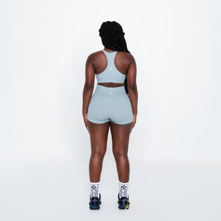 MEM 6" Bike Shorts BaBy Blue-MEMFitness