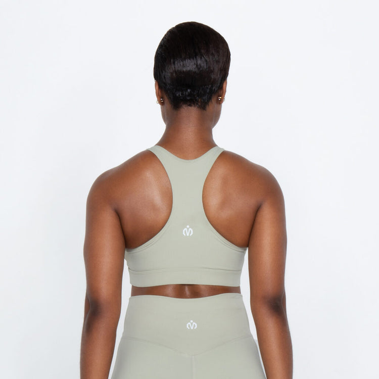 MEMFitness Training Sports Bra Light Green-MEMFitness