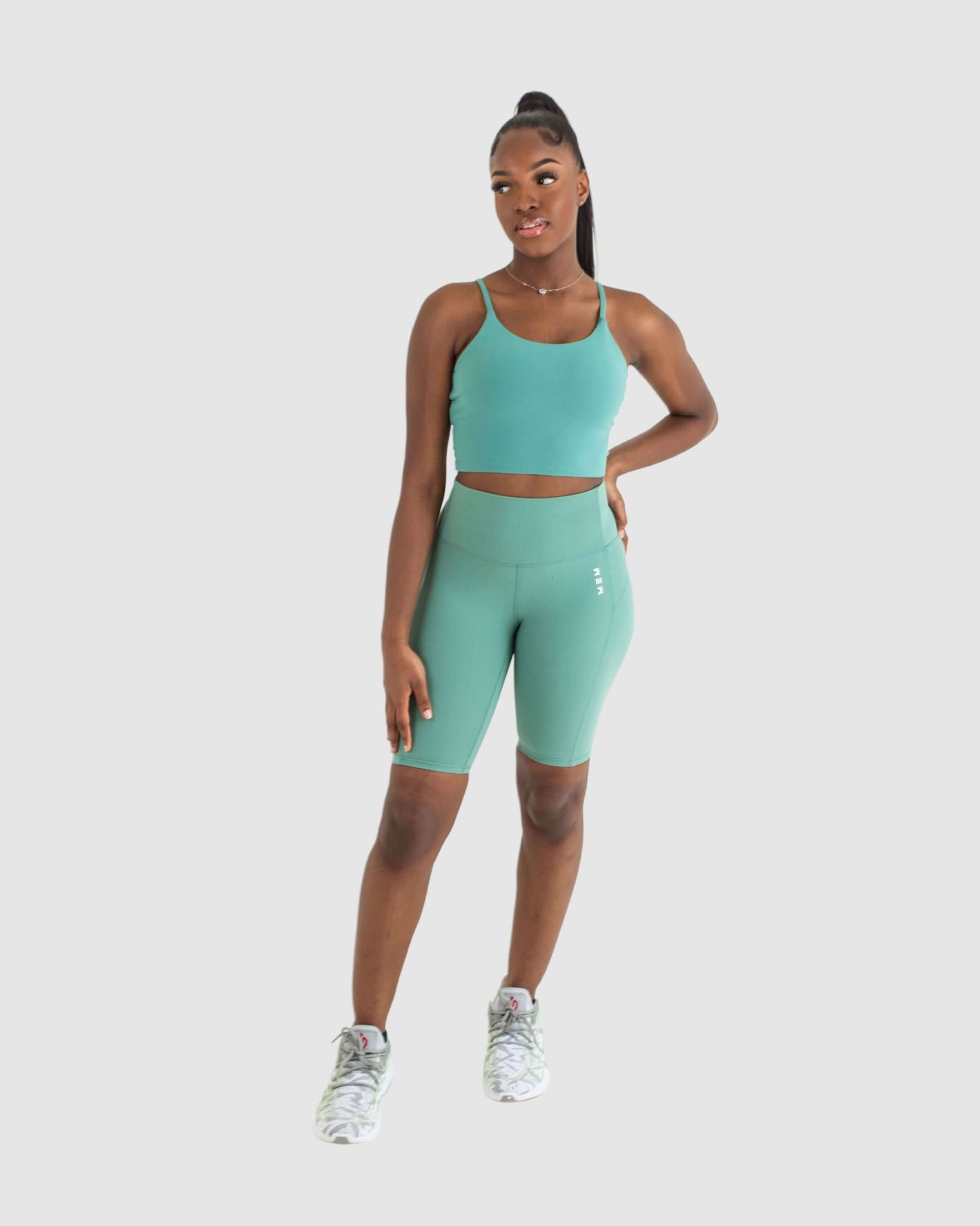 Biker Shorts & Sports Bra Sets