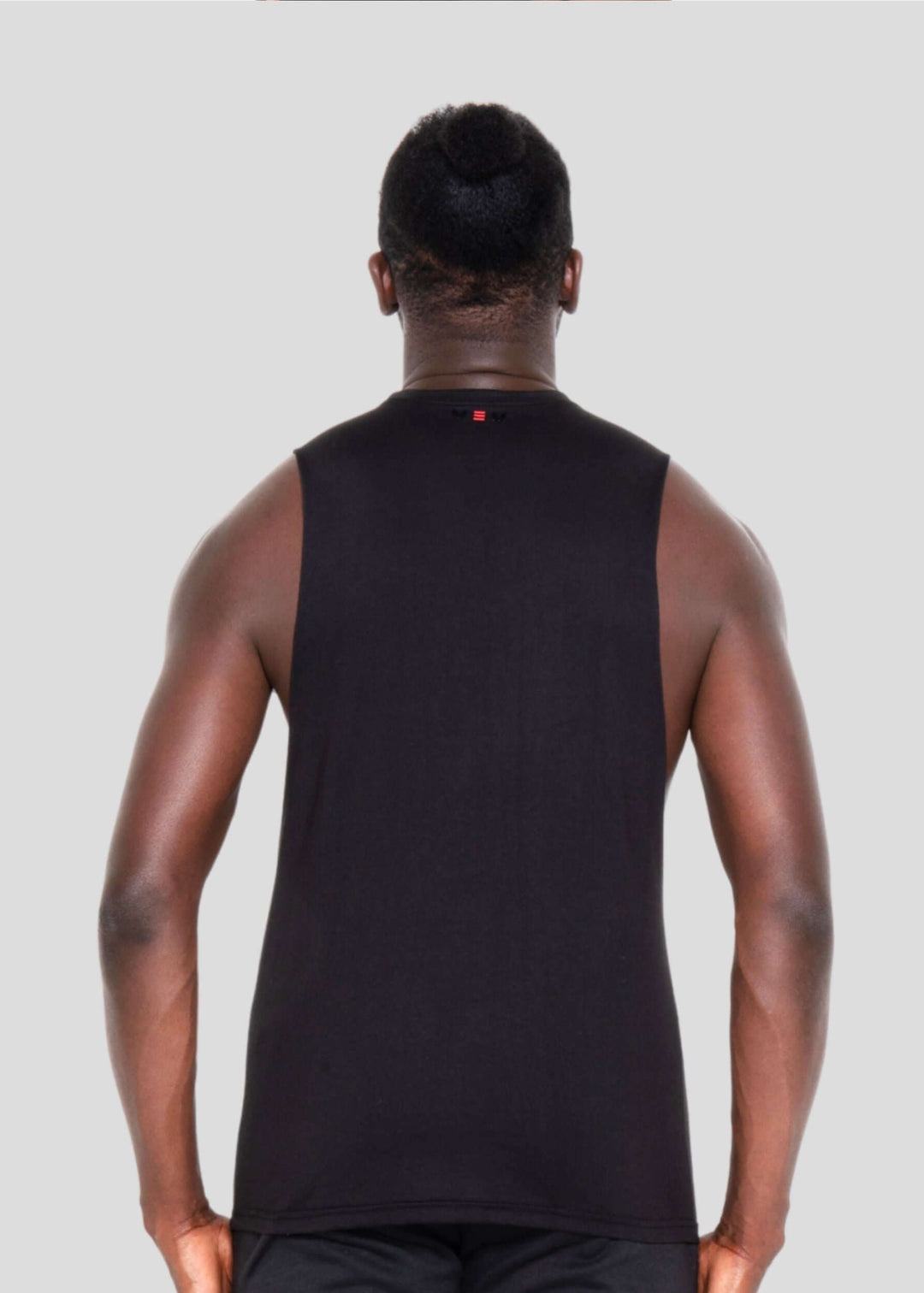 MEMFitness Sleeveless Training Tee Black
