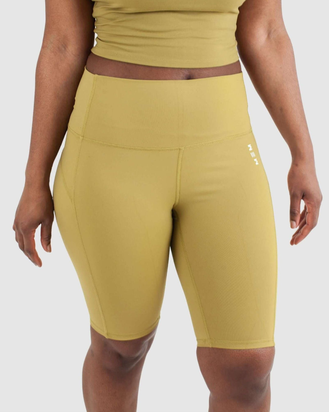MEM Women 8" High Rise Biker Shorts