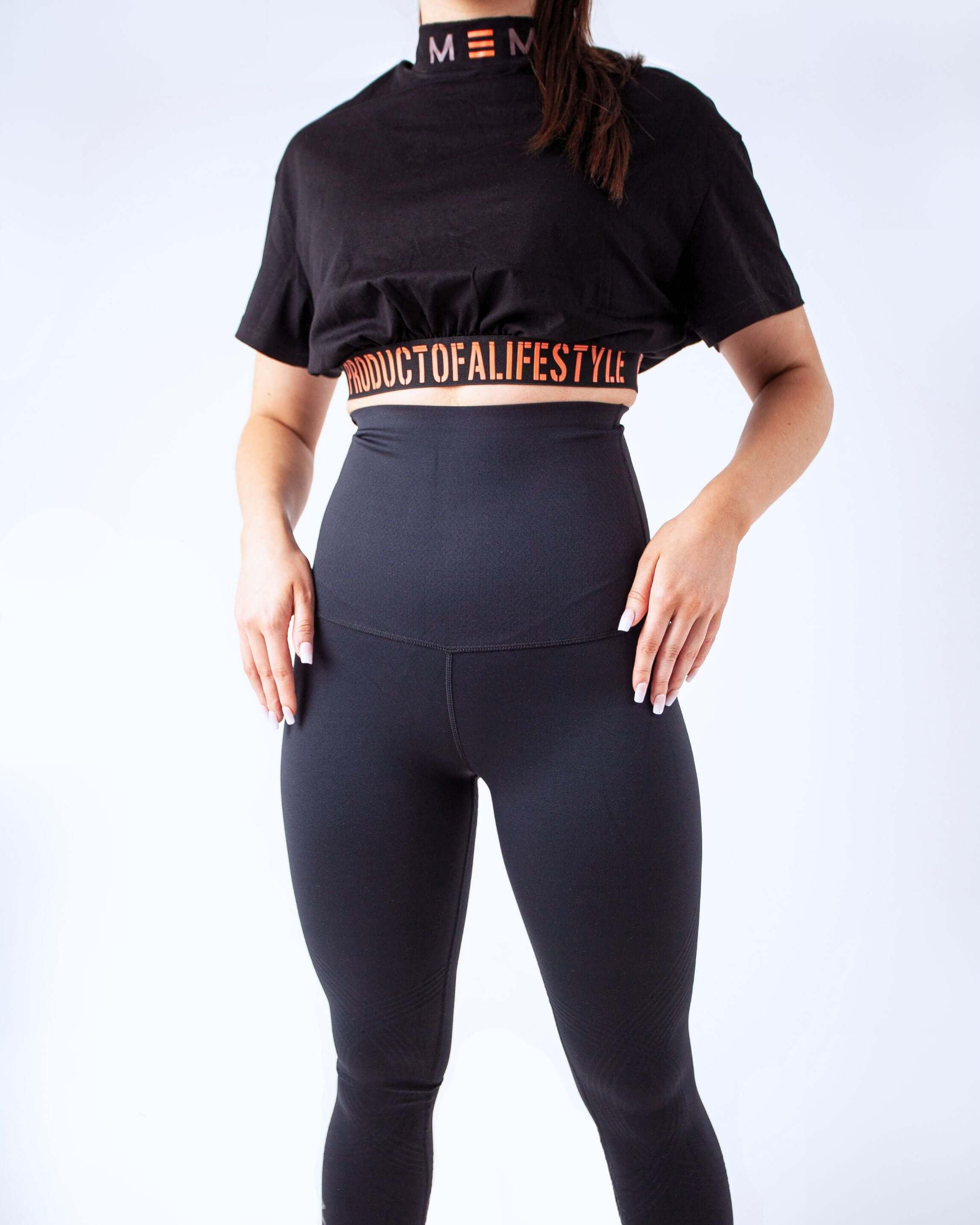 MEMFitness Allure Crop Top Black