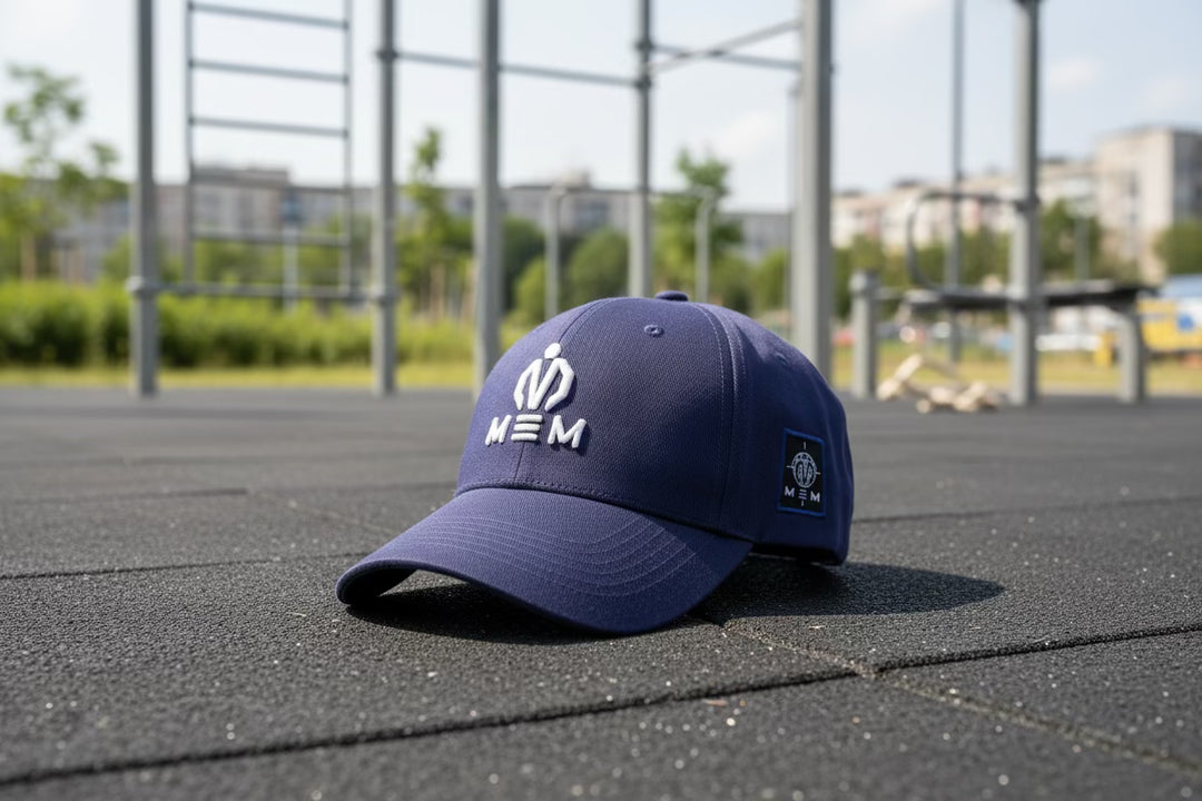 MEMFitness Flex Icon Cap - Navy Blue