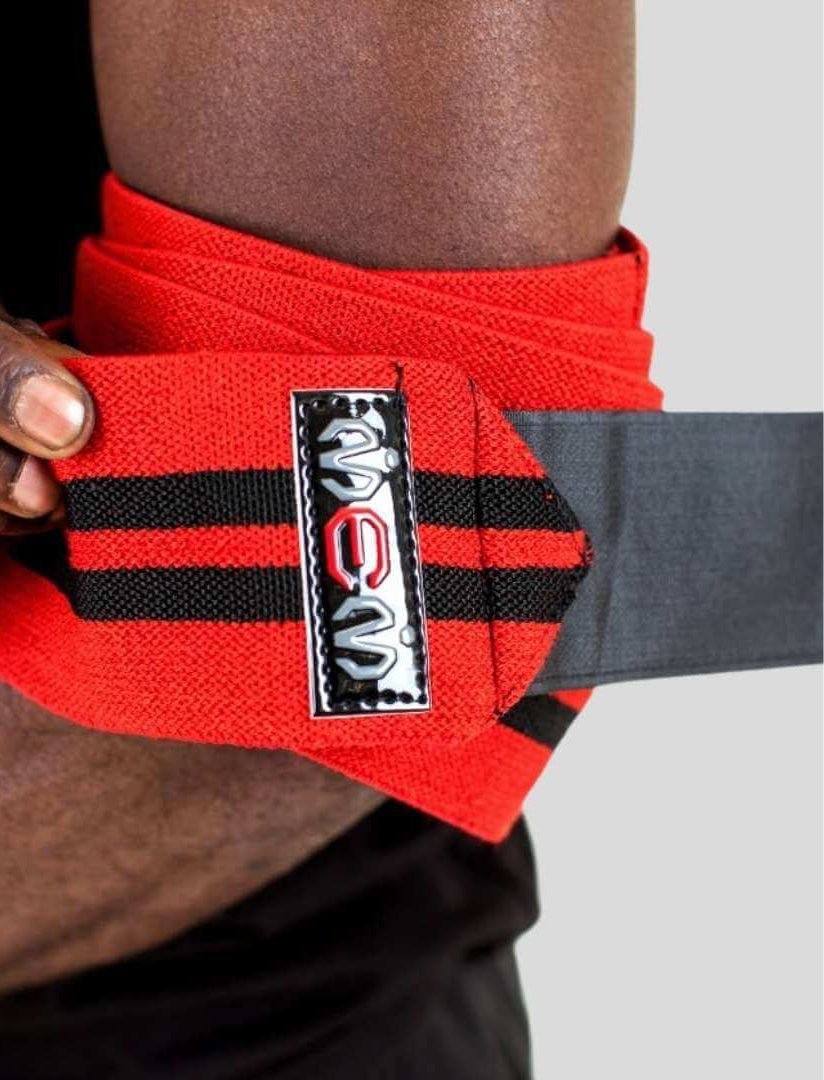 MEM- Xtreme Protech Elbow Wraps Red