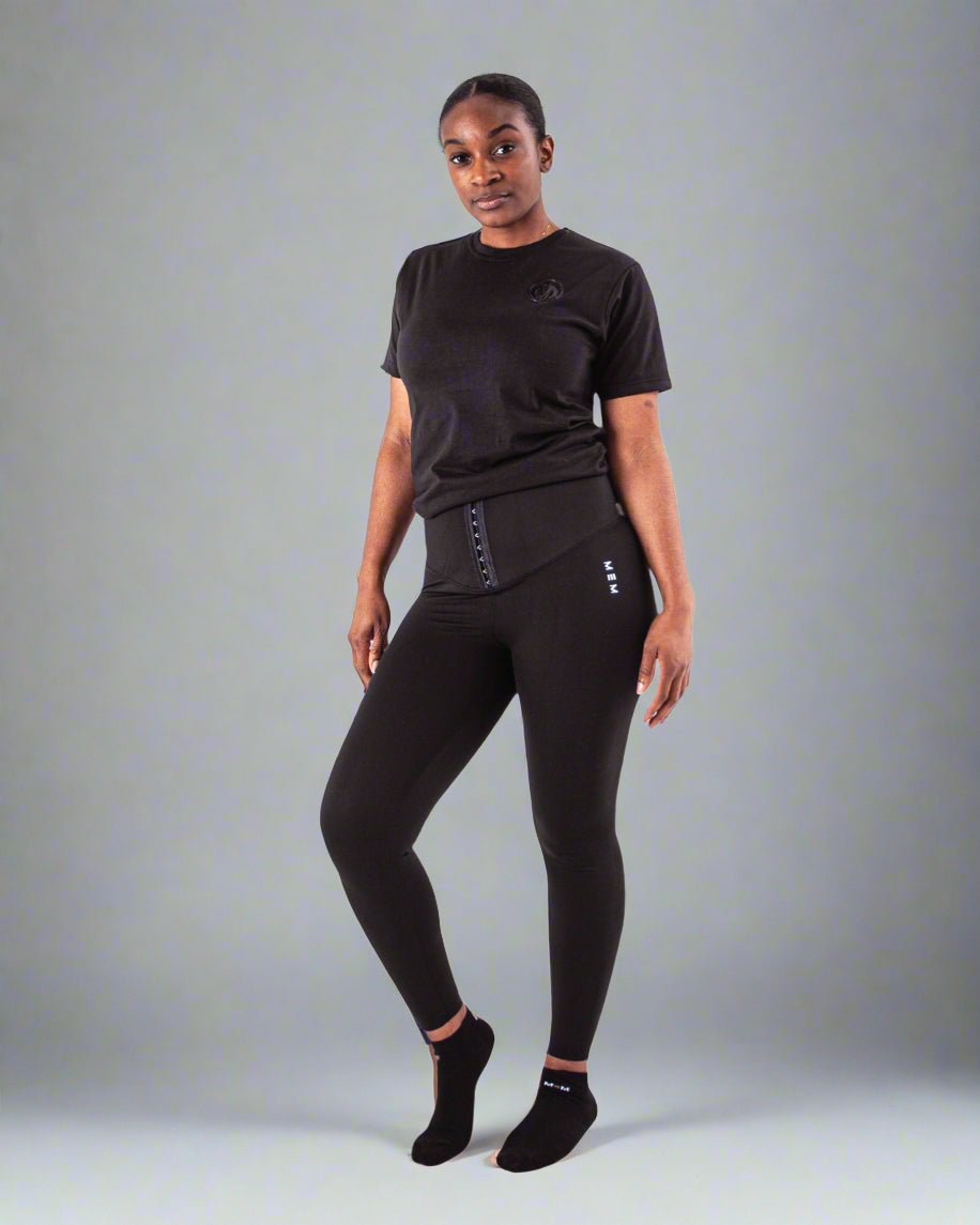 High Rise Corset Leggings - MEMFitness