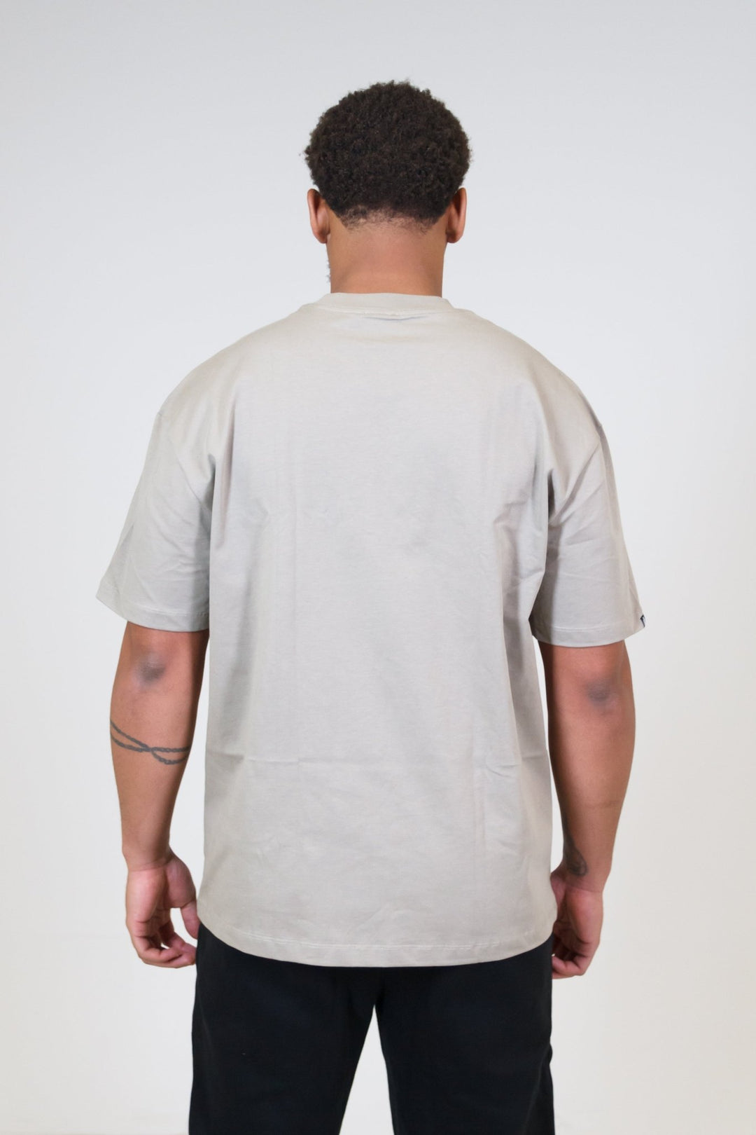 MEM 305G Heavyweight Oversized Tee - Beige - MEMFitness