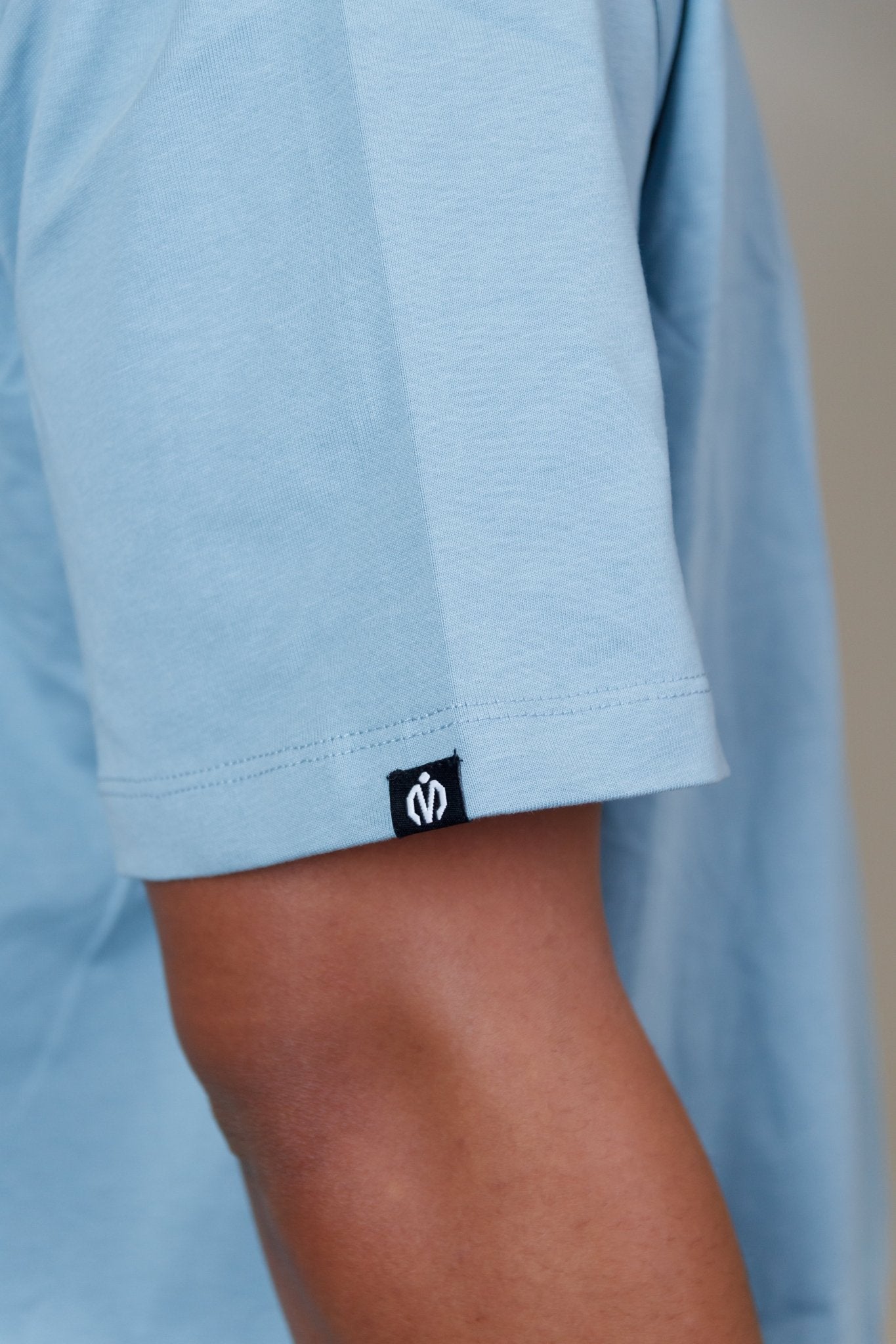 MEM 305G Heavyweight Oversized Tee - Blue - MEMFitness