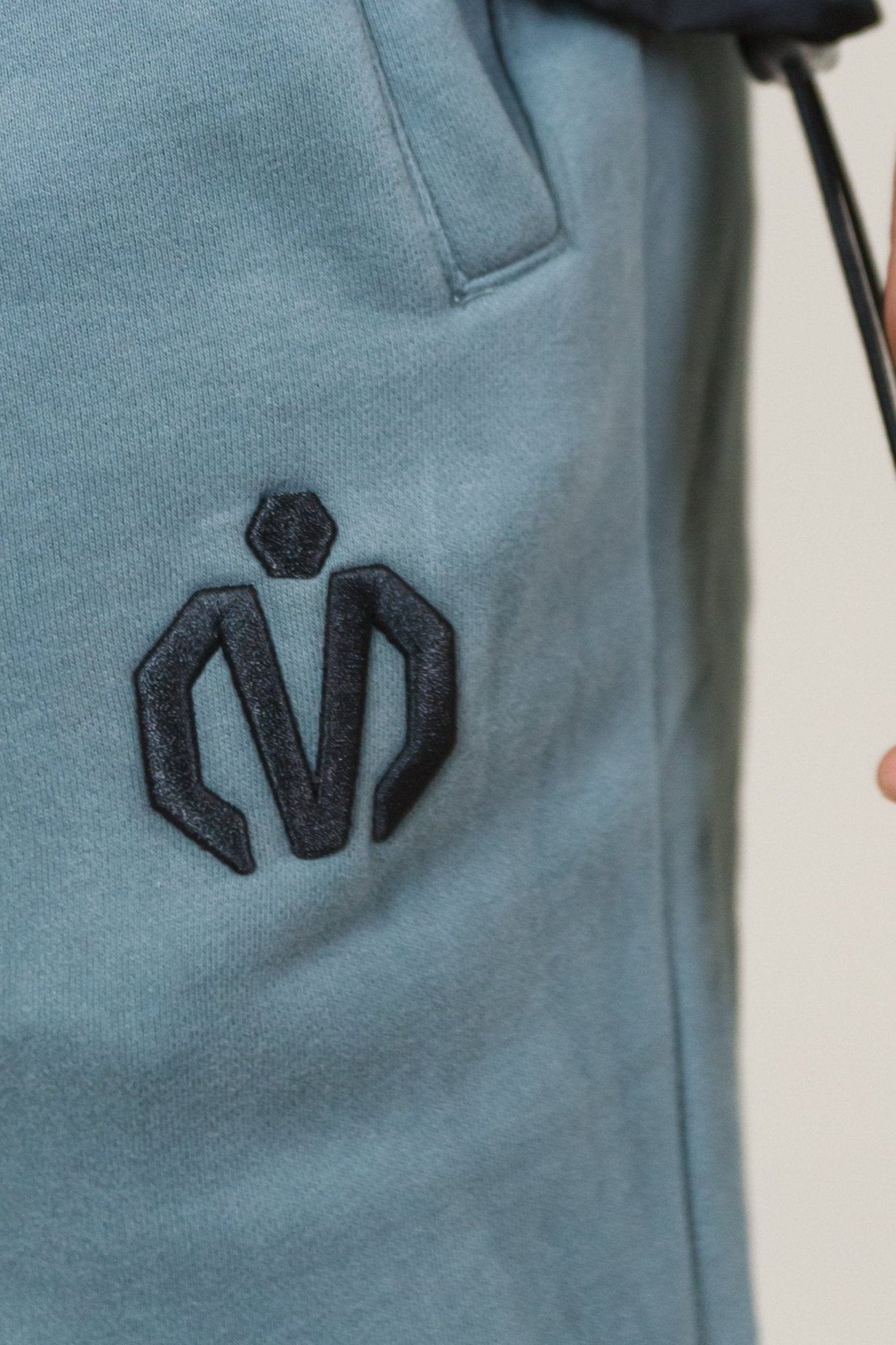 MEM 345G Heavyweight Fleece Joggers - Grey Blue - MEMFitness