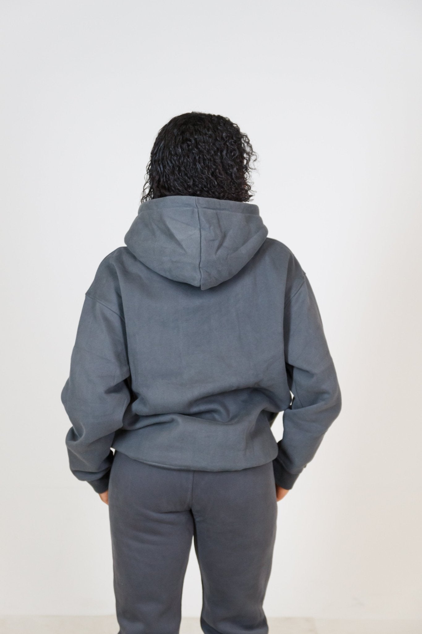 MEM 345g Oversized Heavyweight Hoodie - Grey - MEMFitness