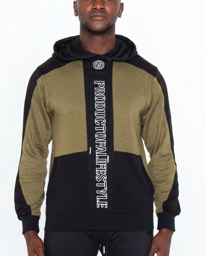 MEM - Panel Cut French Terry Hoodie - MEMFitness