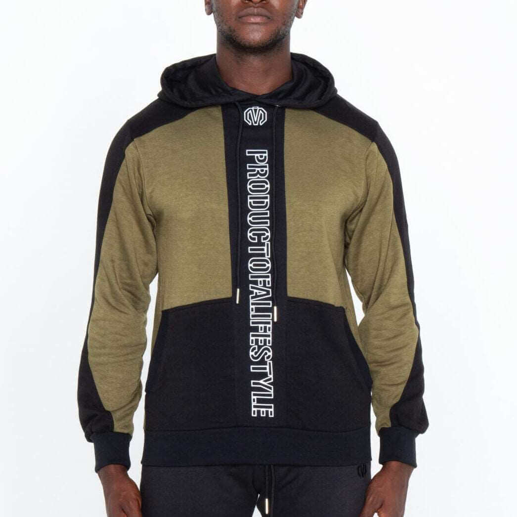 MEM - Panel Cut French Terry Hoodie - MEMFitness